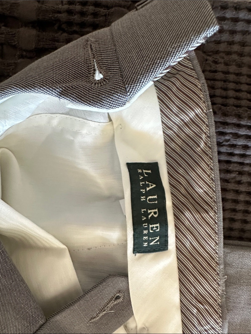 Lauren Ralph Lauren Men’s Light Gray Dress Slacks 36x30 NWT